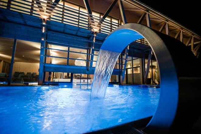 Infinity-Pool des Mountain Spring Spa