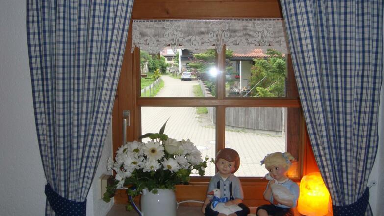 Treppenhaus im Sommer