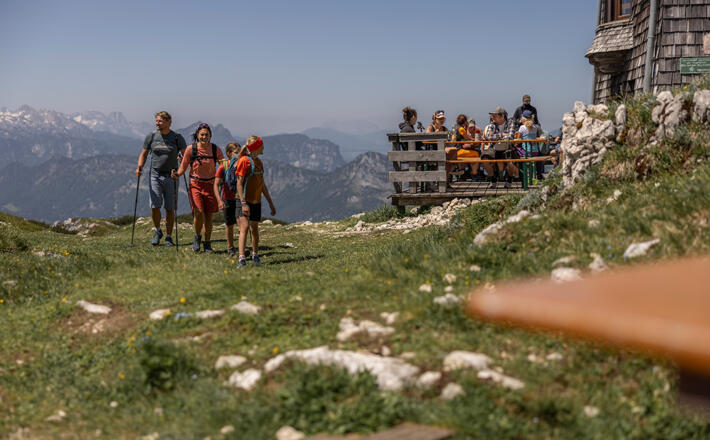 Ankunft am Stöhrhaus
