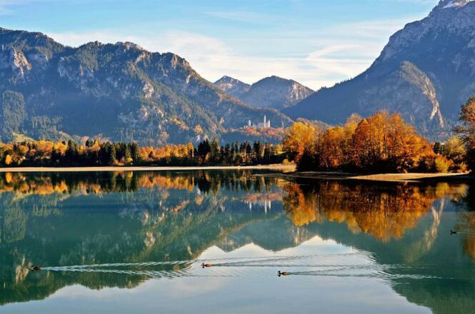Herbst am Forggensee