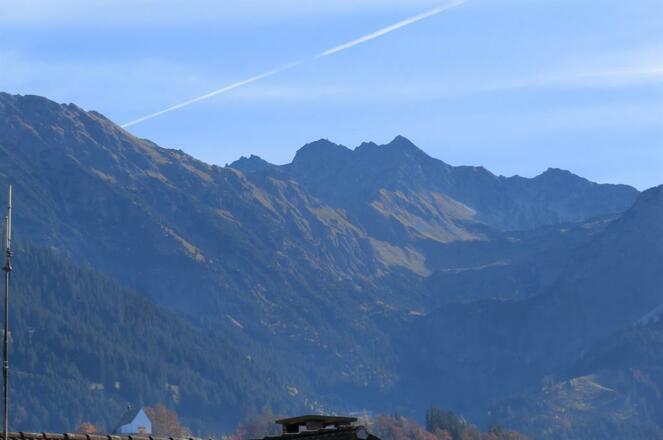 Blick vom Balkon