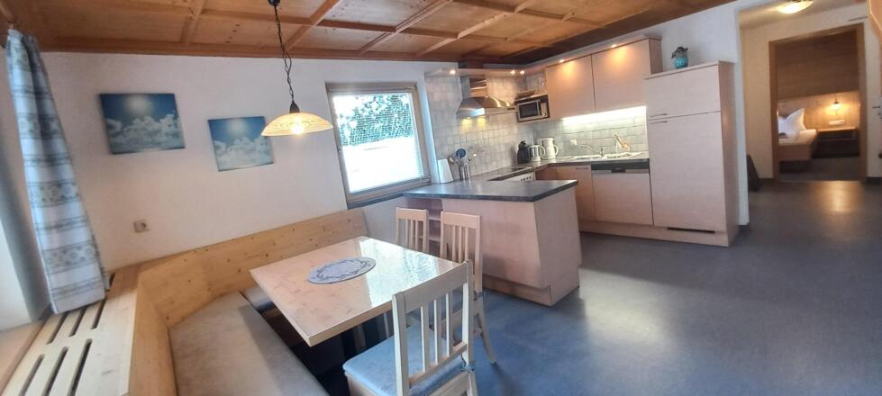 Apartment 1 Wohnraum - Küche