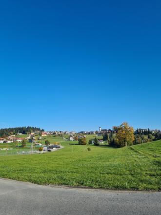 Aussicht von Bucherhöhe auf Sulzberg