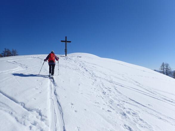 Das Kreuz oberhalb der Schwarzeneggalm