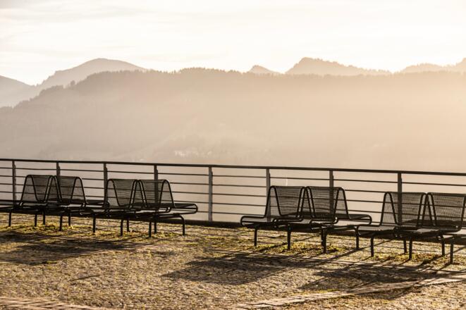 Aussicht vom Dorfplatz