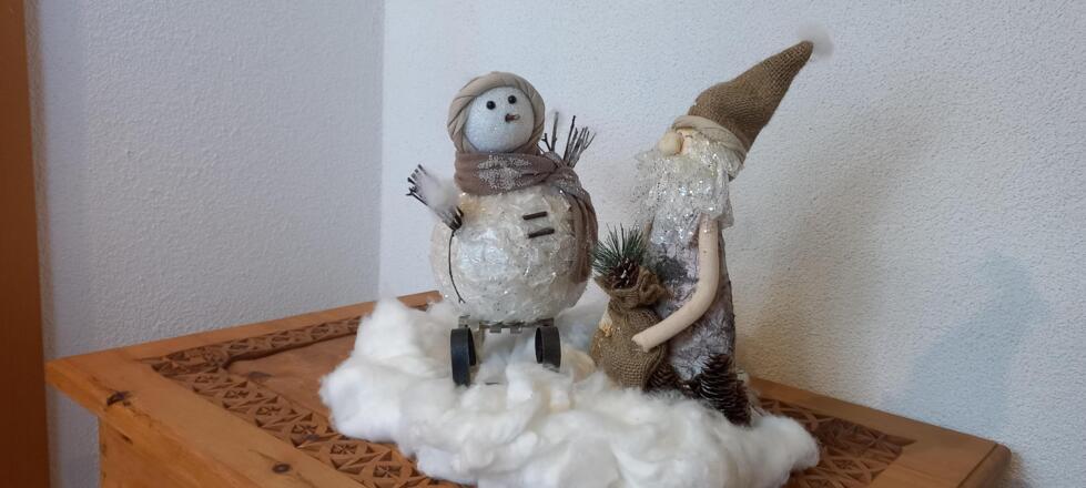 Dekoration im Gang 3