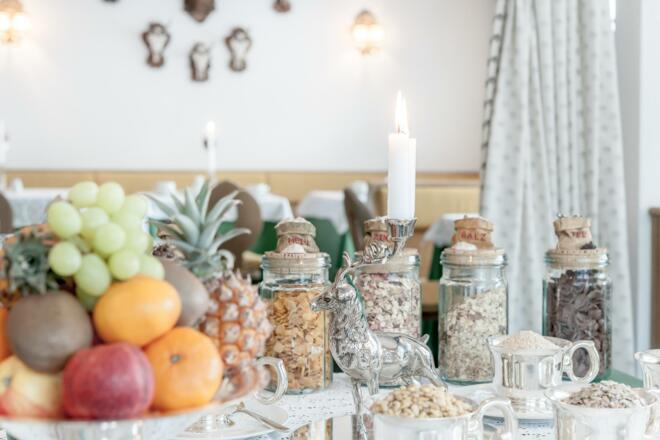 Jagdhaus Panorama Frühstück