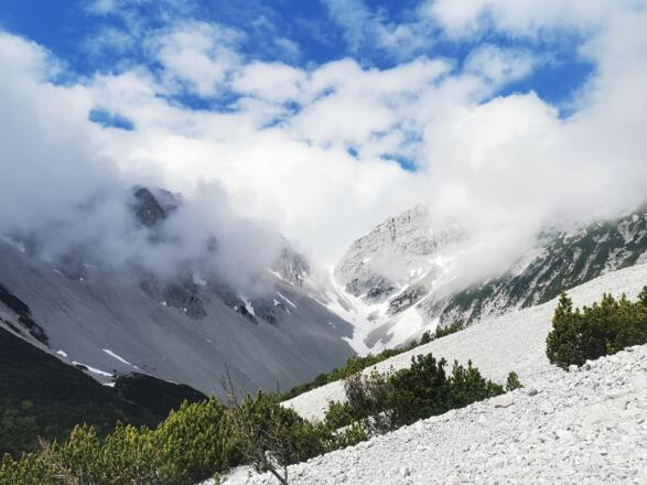 Blick zum Stempeljoch