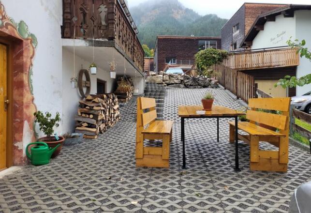 Sitzbereich außen