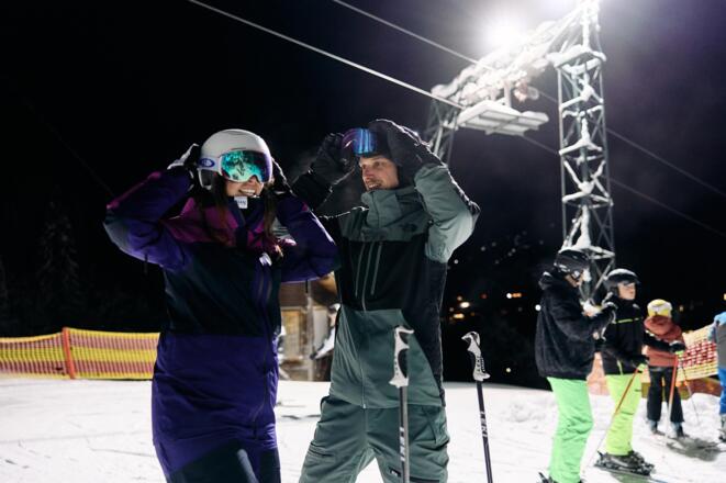 Kesslerlift Nachtskifahren Winter