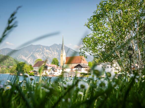 Blick auf Rottach-Egern