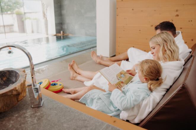Family Cabanas im Schwimmbad