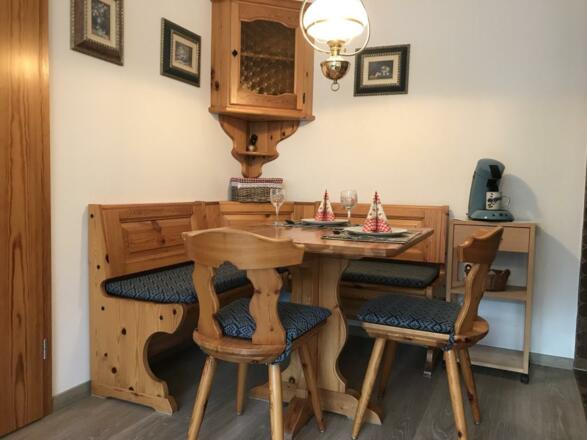 Essbereich im Wohnraum