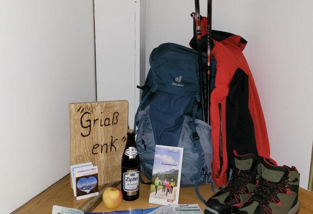 Wandern - alles bereit