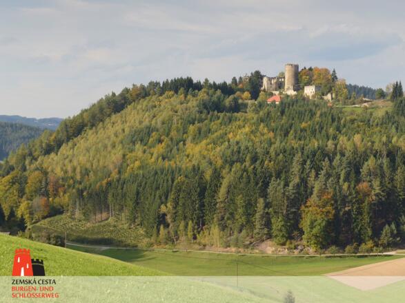 Burgruine Prandegg am Burgen- und Schlösserweg