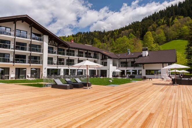 Das Graseck mit Terrasse