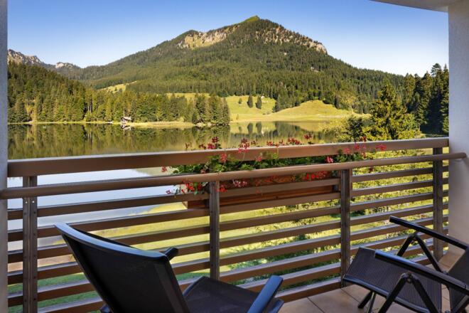 Zimmerausblick Seeseite
