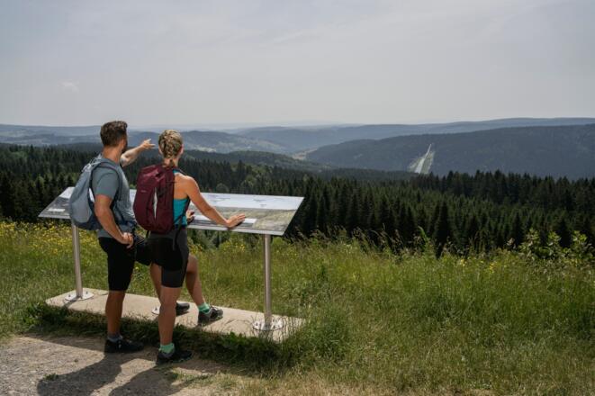 Ausblick von der Halde beim Schneckenstein