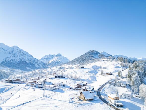 Lichterberg Aussicht Hirschegg Kleinwalsertal Berg