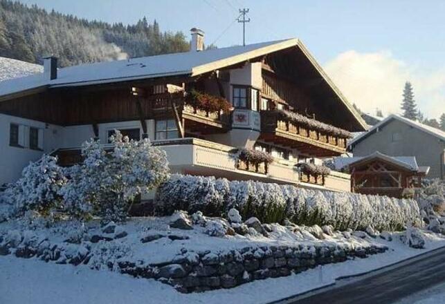 Die ersten Schneeflocken in Jungholz