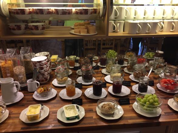 Frühstücksbuffet
