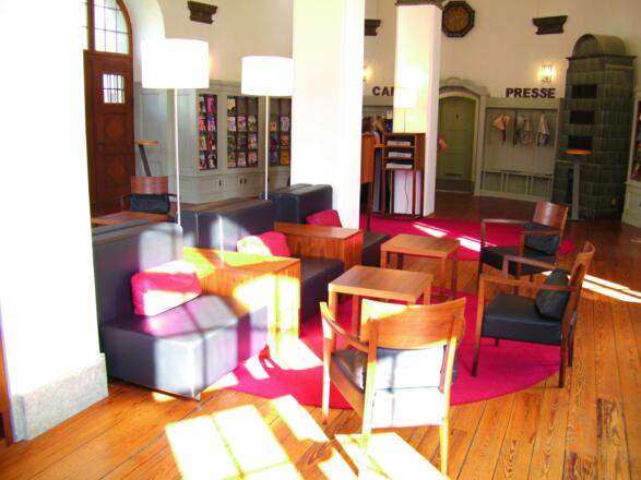 Kinderecke in der Stadtbibliothek Füssen