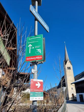 Direkt am Tauernradweg