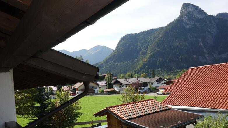 Bergblick vom Balkon