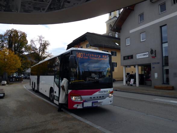 Die Linie 140 zwischen Salzburg und Mondsee ist in das Salzburger Klimaticket-Netz integriert.