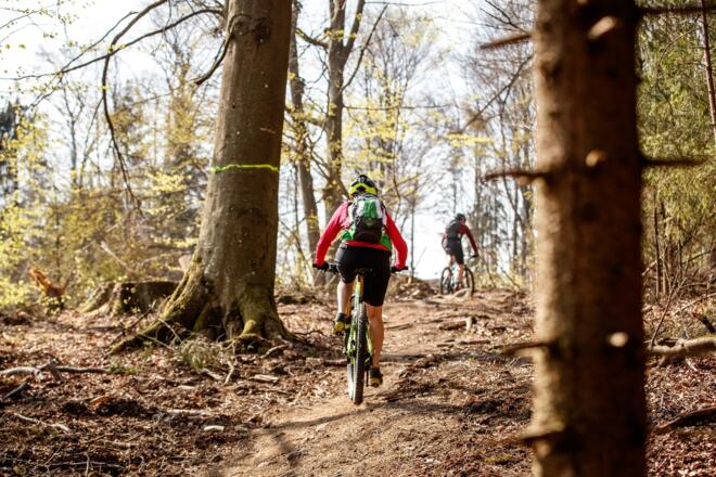 Mountainbiken im Mühlviertler Granitland
