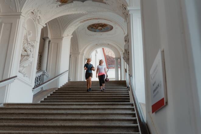 Radtour am Donauradweg Stift St. Florian