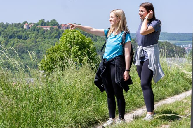 Belohnende Ausblicke