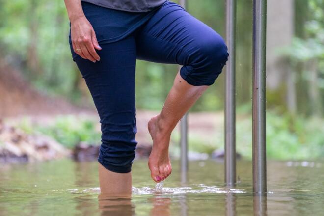 Kneippweg Wassertrettstation