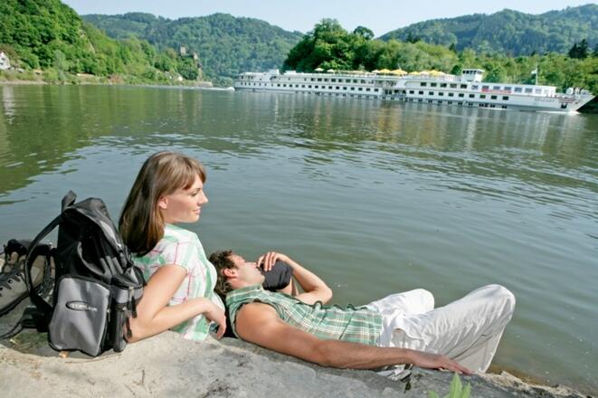 Insel Wörth und Burg Werfenstein