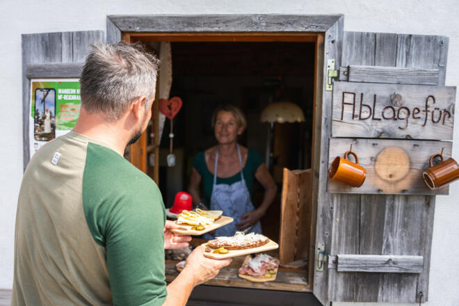 Kraft tanken auf der Ebenforstalm