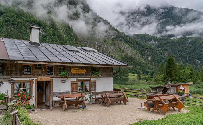 Der Kaser auf der Saletalm