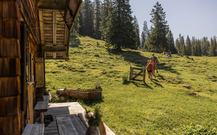 Familienwanderung zum Zehnkaser