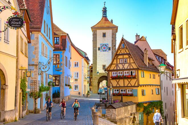 Das ende im Rothenburg ob Tauber