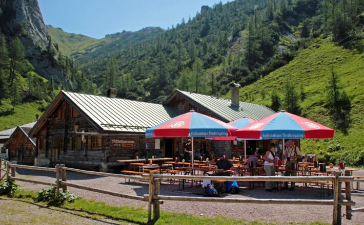 Die Mitterkaseralm am Jenner
