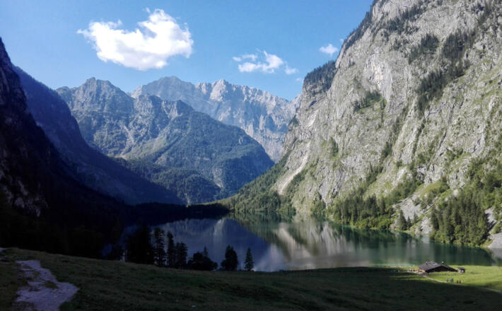 Die Fischunkelalm am Obersee