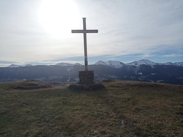 am Gipfel der Salmaser Höhe