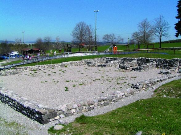 Ausgrabungsstätte der Römervilla