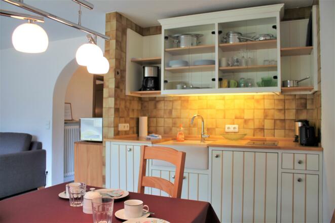 Essplatz und Küchenzeile