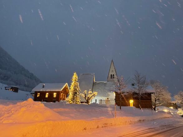 Winter Kirche