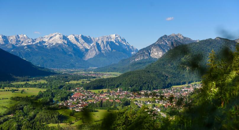 Loisachblick Oberau