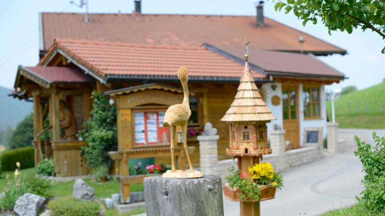 Aussenansicht im Sommer