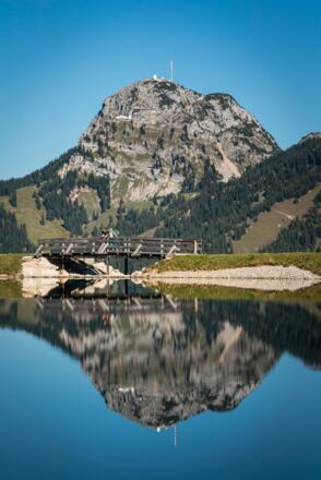 Blick vom Sudelfeld zum Wendelstein