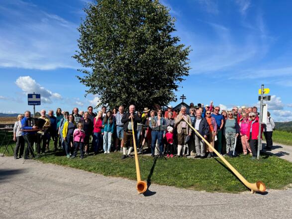 Kapellenroas Wanderung Gruppe