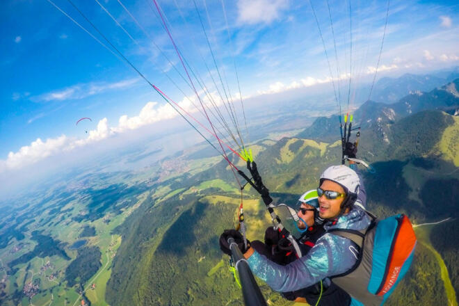 Paragliding-Spezial-360Grad-Tandemflug
