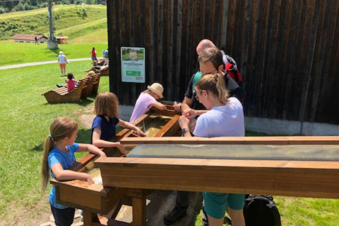 Goldwaschanlage Oberaudorf